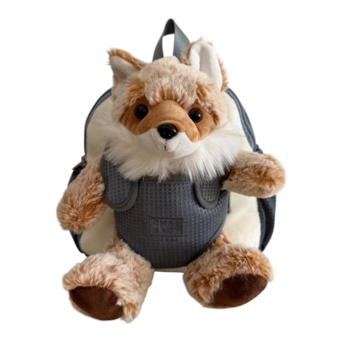 Brown Fox with Blue Kids Backpack | Toddler Backpack NZ