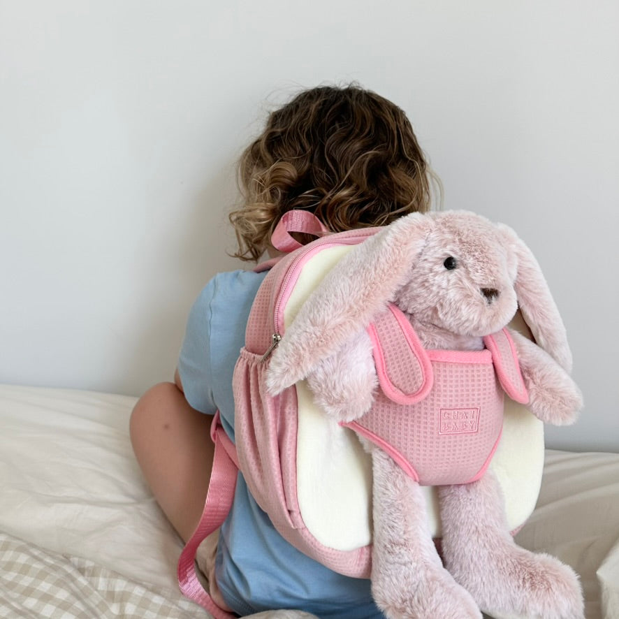 Pink Bunny Backpack 🐰