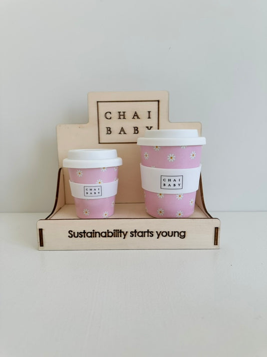 Matching Delightful Daisy Cup Set — Kids & Babyccino