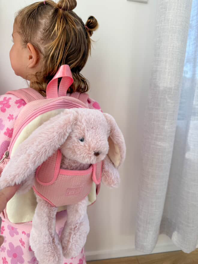 Pink Bunny Backpack 🐰