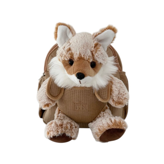 Brown Fox kids toddler backpack NZ