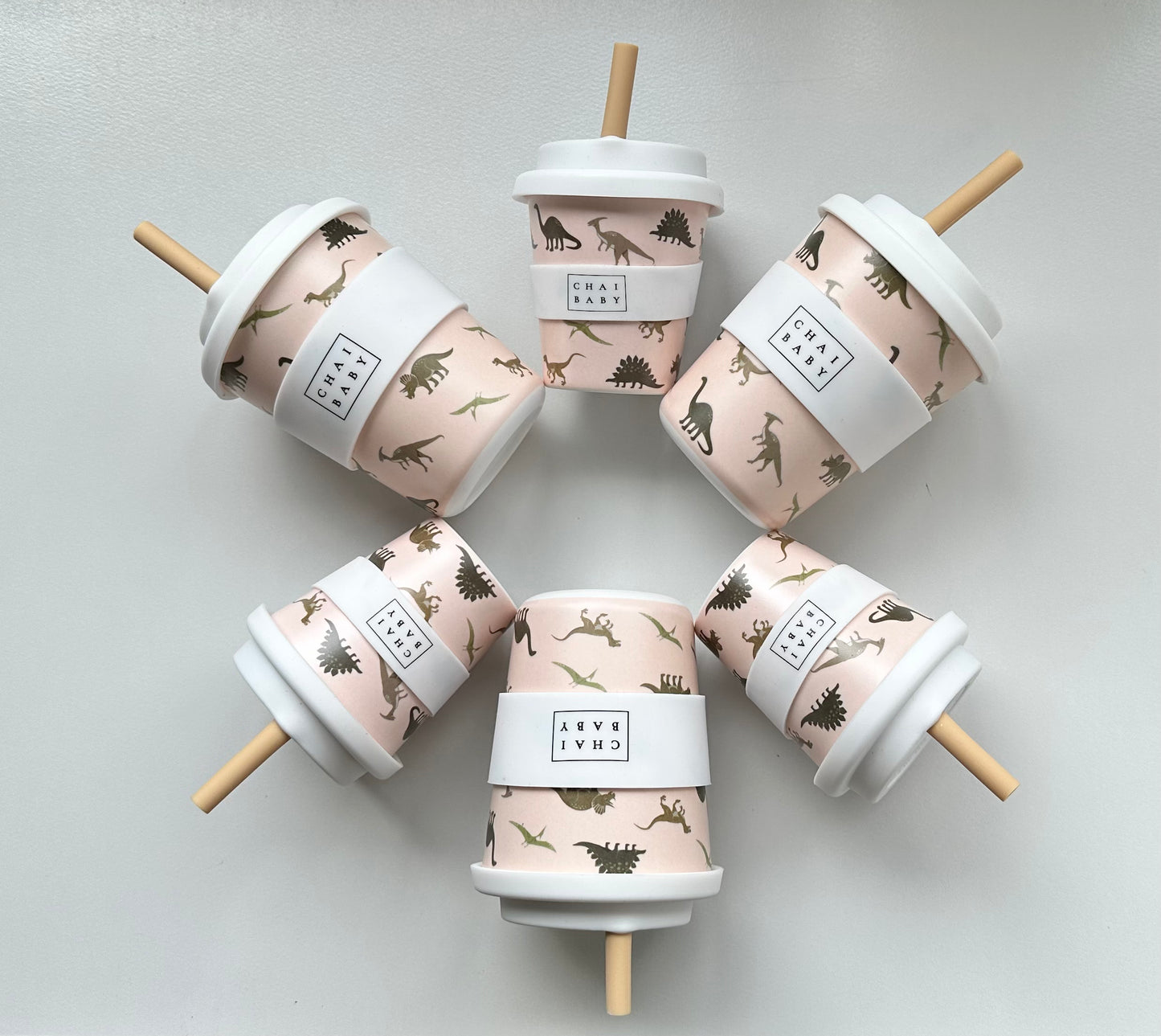 Matching Dinosaur Cup Set — Babyccino & Kids