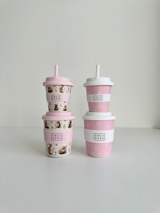Matching Woodlands Cup Set — Kids & Babyccino