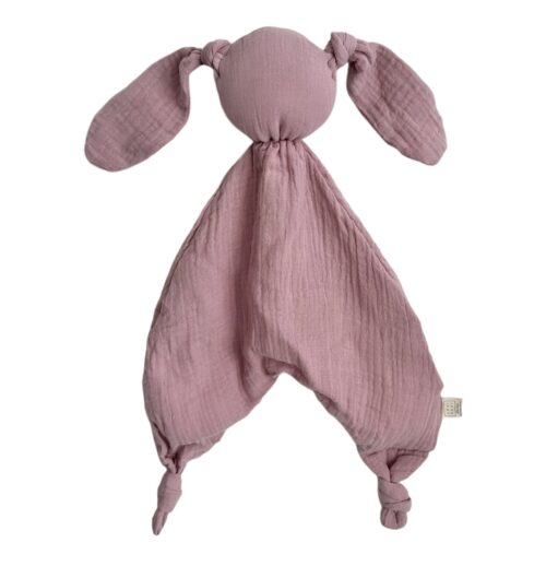 Dusky pink dummy comforter