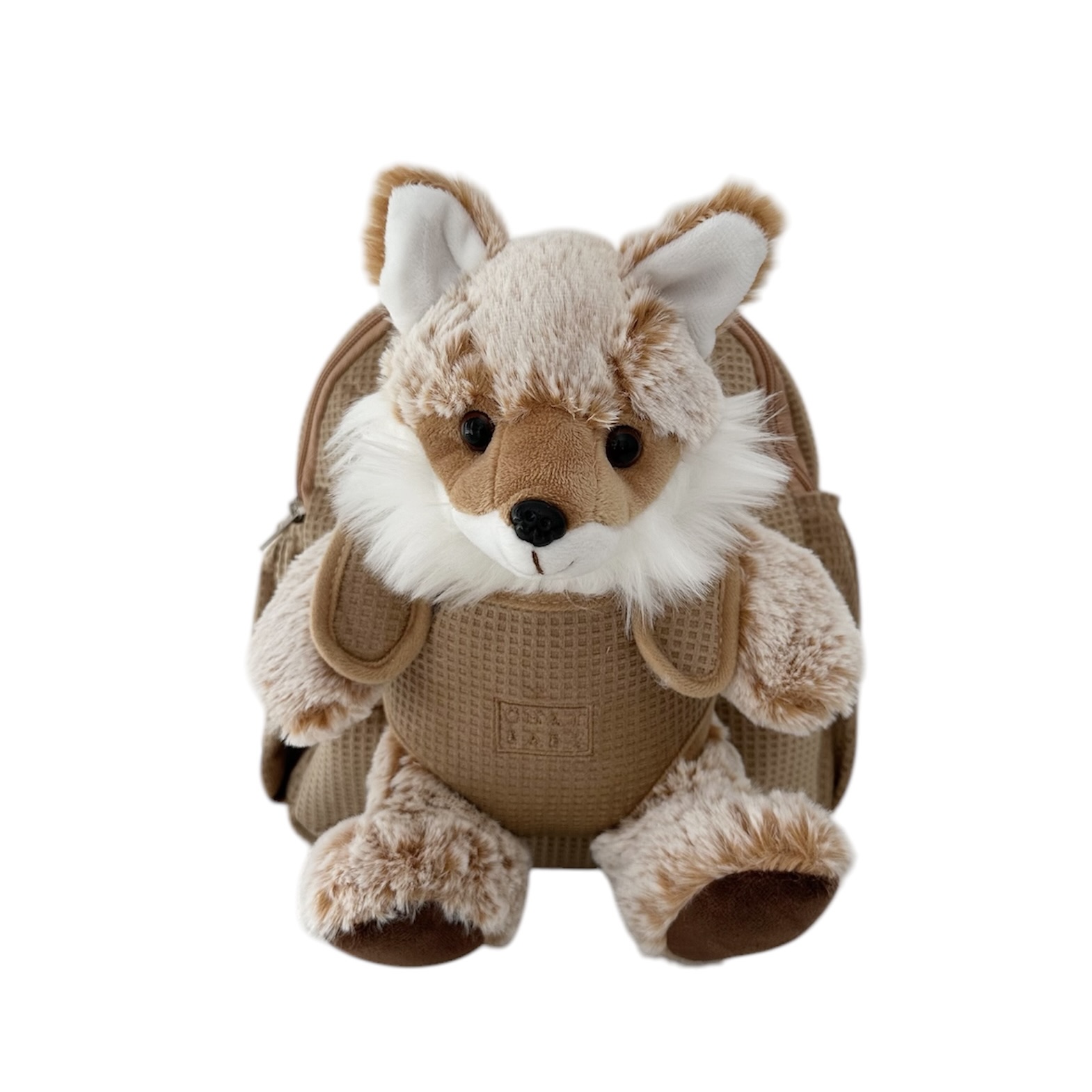 Brown Fox backpack with harness