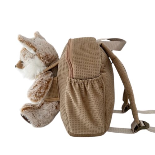 Brown Fox backpack with harness