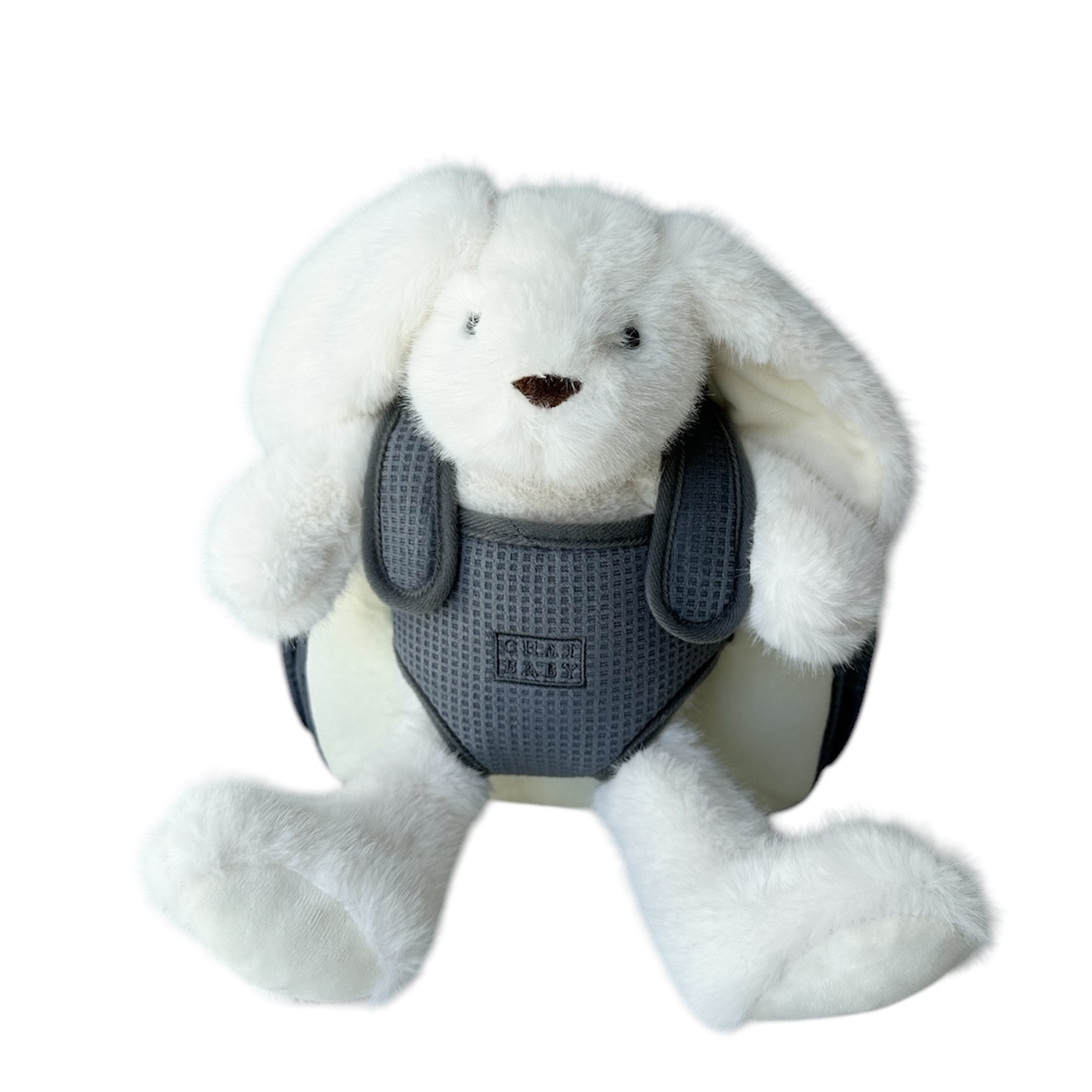 blue bunny backpack with harness